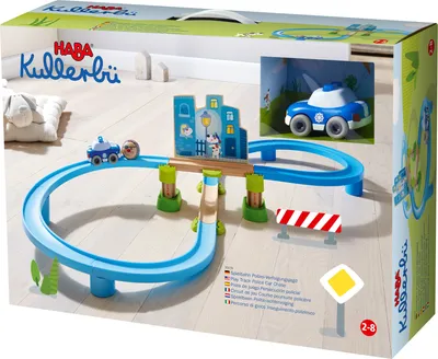Produktbild von Kugelbahn Kullerbü - Spielbahn Polizei-Verfolgungsjagd