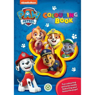 Image de NICKELODEON Feuille à colorier A4 Paw Patrol