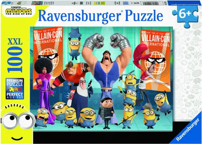 Obrázek produktu pro RAVENSBURGER Puzzle Mimoni 2: Padouch přichází XXL 100 dílků