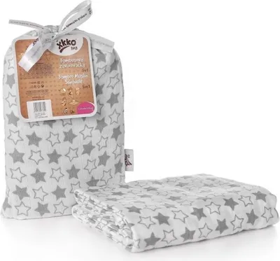 Produktbild von BMB Wrap 120x120 - Kleine Sterne Silber