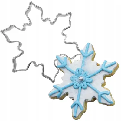 Produktbild von EkoForemki Foremka Śnieżynka do Ciastek Bożonarodzeniowych 6,5 cm