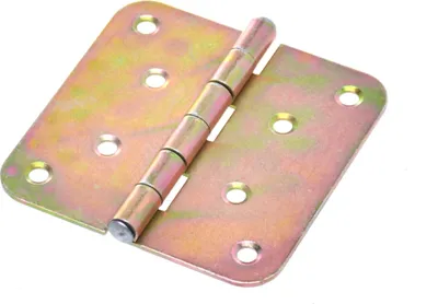 Produktbild von Aqbau® Gerollte Scharniere 80 x 80mm Halbbreite Möbelscharniere Kistenband 2 Stück
