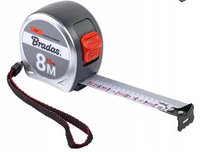 Produktbild von Bradas Rollmaßband 8m, 25mm, robust, präzise