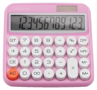 Image de Calculatrice Genie 612 P Desktop Basic Pink
