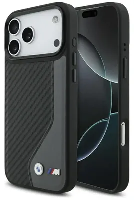 Produktbild von Etui Bmw M Carbon Logo Magsafe Na Iphone 17 Pro Max - Grafitowe