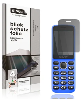 Produktbild von Blickschutzfolie für Ufferson T1208 matt Schutzfolie Folie Display Schutz dipos