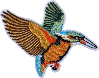 Produktbild von Eisvogel-Emblem-Aufnäher zum Aufbügeln