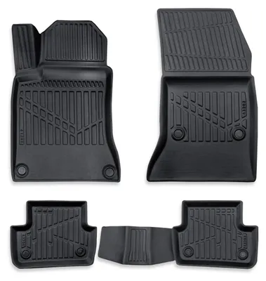 Image de Lot de 4 tapis de sol 3D en caoutchouc pour l'habitacle Erpassan - MERCEDES-BENZ Classe A (W176) 2013-2018