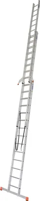 Produktbild von KRAUSE Vielzweckleiter MONTO Tribilo alu 3x 14 Sprossen, H: 412,0 cm