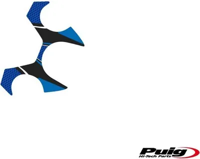 Produktbild von PUIG 6910A Radikal Yoke Protector  passend fuer YAMAHA XJ6 Blau