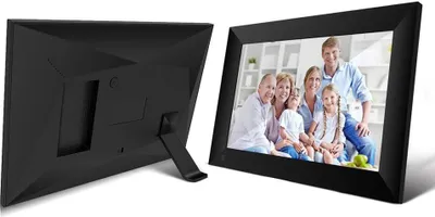 Image de 10.cadre photo numérique WiFi 1 pouce avec écran tactile IPS Full HD pour un affichage instantané des photos via l'application mobile