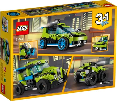 Produktbild von LEGO® Creator Raketen-Rallyeflitzer 31074