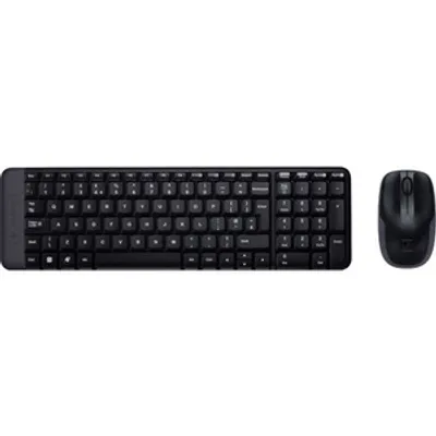 Produktbild von Logitech Wireless Combo MK220 - Tastatur-und-Maus-Set - kabellos - 2.4 GHz - Italienisch - Dunkelgrau