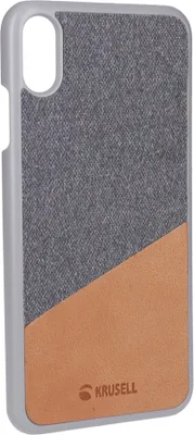 Produktbild von Krusell TANUM Cover für iPhone 6.5" mit Lederapplikation