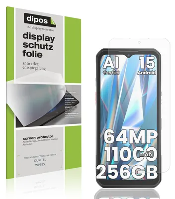 Image de 4x Film de protection d'écran pour OUKITEL WP55S protecteur antireflet dipos