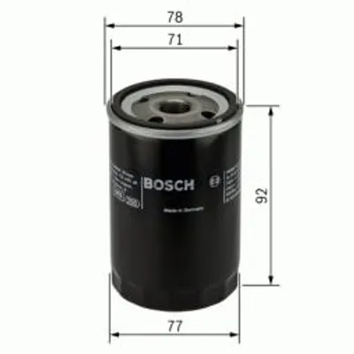 Produktbild von Bosch Ölfilter  F 026 407 017