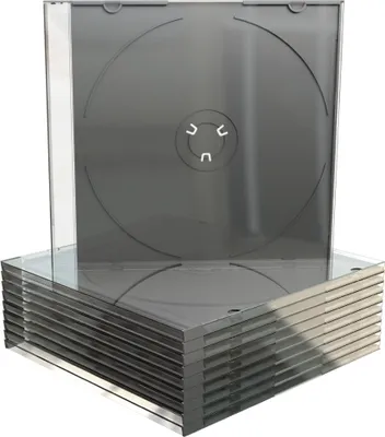 Produktbild von MediaRange CD Leerbox 100szt SlimCase czarny