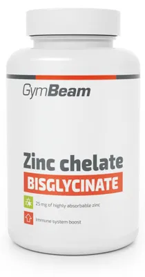 Produktbild von GymBeam - Zinkchelat (Bisglycinat), 90 Kapseln