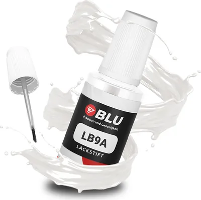 Produktbild von BLU Auto Lackstift Weiss kompatibel für Volkswagen LB9A Candyweiss | Auto Lack Reparatur Ausbesserungslack