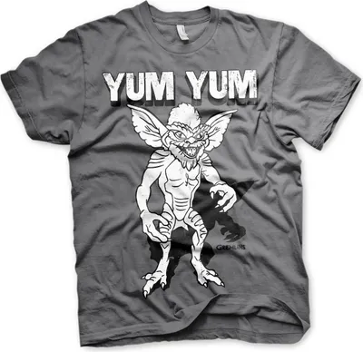 Produktbild von Gremlins Yum Yum T-Shirt - XX-Large - DarkGrey