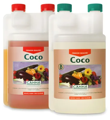 Produktbild von Canna Coco A & B, Kokosdünger, 1 Liter
