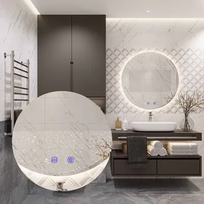 Image de Miroir Led Tutumi Led Hzj 80cm White
