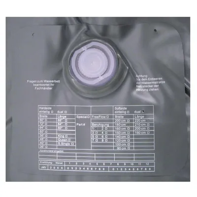 Immagine prodotto di ABBCO Kuss materasso ad acqua - nucleo ad acqua Mesamoll II Softside per WB doppio 200x200 cm F4 = tempo di rimbalzo max. 1-2 sec