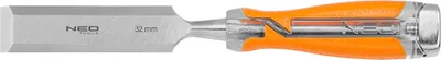 Produktbild von NEO TOOLS Holzmeißel, Klingenbreite 10-32 mm, Klinge aus CrV-Stahl, Zwei-Material-Griff - 32 mm