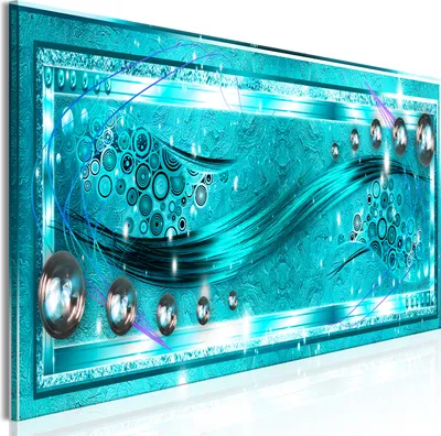 Image de Tableau moderne a-A-0749-b-a (150x50 cm) - 1 pièce Images Photographie sur toile Photo Image Décoration Tableaux muraux Impression artistique ABSTRAIT