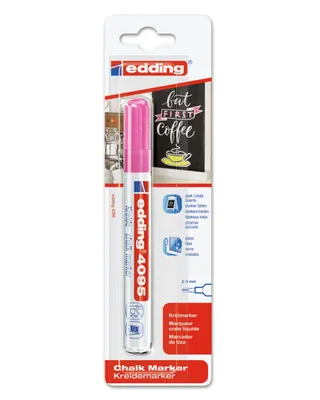 Immagine prodotto di edding 4095 Pennarello a gesso rosa neon (1 blister)