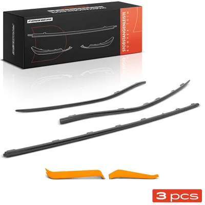 Productafbeelding van Frankberg 3x Sierstrip Bumper Voor voor Mercedes-Benz C-Klasse W206 S206