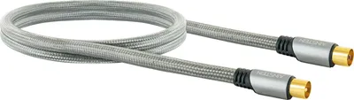 Produktbild von AINSTEIN HDTV Antennenkabel, 4-fach geschirmt, 75 Ohm, vergoldete Stecker »mit Knickschutz«