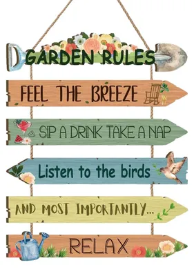 Productafbeelding van Houten muurbord, bloemenvogels, uniek cadeau voor tuinders, tuincadeaus