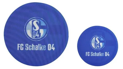 Produktbild von FC Schalke 04 Aufkleber-Set Logos königsblau