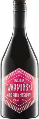 Produktbild von Warminski Dwojniak Honig (Halber) 0,7L | Met Honigwein Metwein Honigmet | 700 ml | 16% Alkohol | Mazurskie Miody | Geschenkidee | 18+