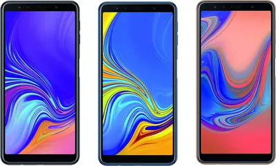 Obrázok produktu pre Samsung Galaxy A7 (2018) SM-A750F, 15,2 cm (6"), 4 GB, 64 GB, 24 MP, Android 8.0, Čierna