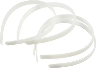 Produktbild von Creativ Company Haargummis, B: 13 mm, weiß, 5 Stück 1 Box