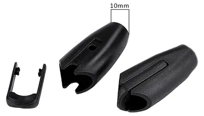 2 Paar Kunststoffverschluss 10mm