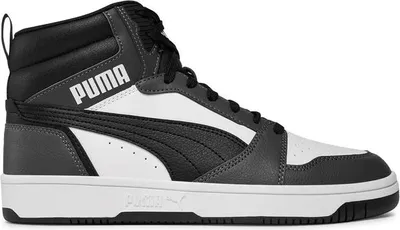 Produktbild von Puma Herren Basketballschuhe Rebound V6 Sneaker High-Top Sportschuhe 392326 03 Gr.46