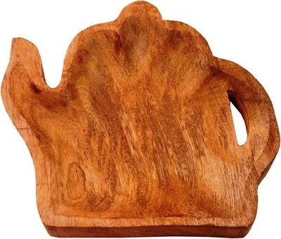 Productafbeelding van Famanu houten dienblad - Handgemaakt van mangohout - 20 x 18 x 2,5 cm