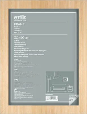 Obrázek produktu pro Rám 30x40 cm mdf buk