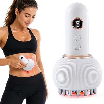 Produktbild von Lymphdrainage-Massagegerät&Anti-Cellulite-Massagegerät,hilft gegen Dehnungsstreifen und Cellulite,fürder ganze Körper,mit Wärme-und Vibrationsfunktion