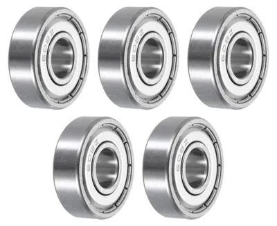 5x Kugellager 608ZZ 8x22x7 mm, doppelt abgeschirmt, ABEC 5