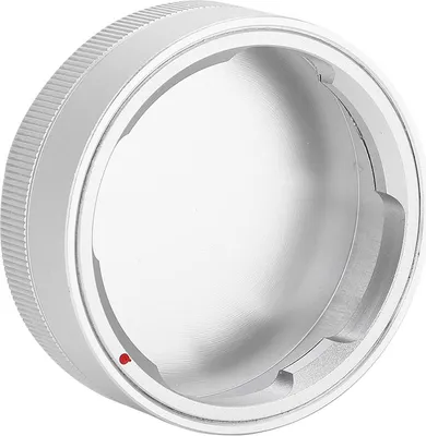 Image de Cache-objectif arrière professionnel en métal pour objectifs d'appareils photo LEICA M-Mount, accessoires photo, argent