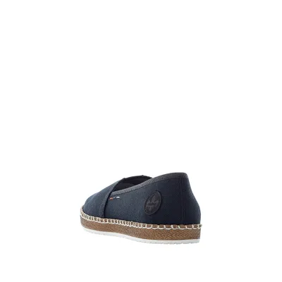 Produktbild von Rieker Damen Slipper Halbschuh Gummizug Stretch M2278, Größe:40 EU, Farbe:Blau
