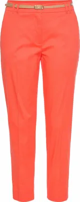 Produktbild von VIVANCE Chinohose mit kleinem Beinschlitz papaya Größe 40