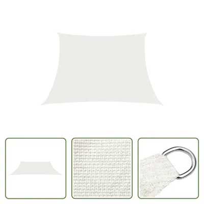 Produktbild von The Living Store Sonnensegel 160 g/m² Weiß 4/5x4 m HDPE