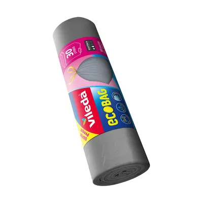 Image de vileda 5800450008 vileda Müllbeutel SUPER+ 30,0 l grau, 15 St.