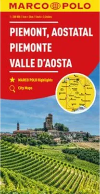 Produktbild von MARCO POLO Regionalkarte Italien 01 Piemont, Aostatal 1:200.000