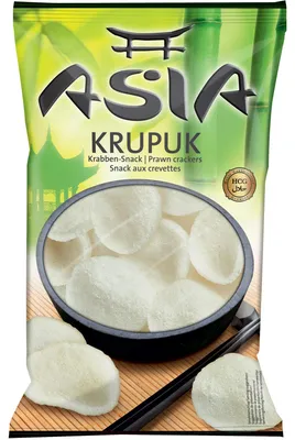 Immagine prodotto di XOX Asia Krupuk, patatine a base di granchio snack asiatico al granchio 100g